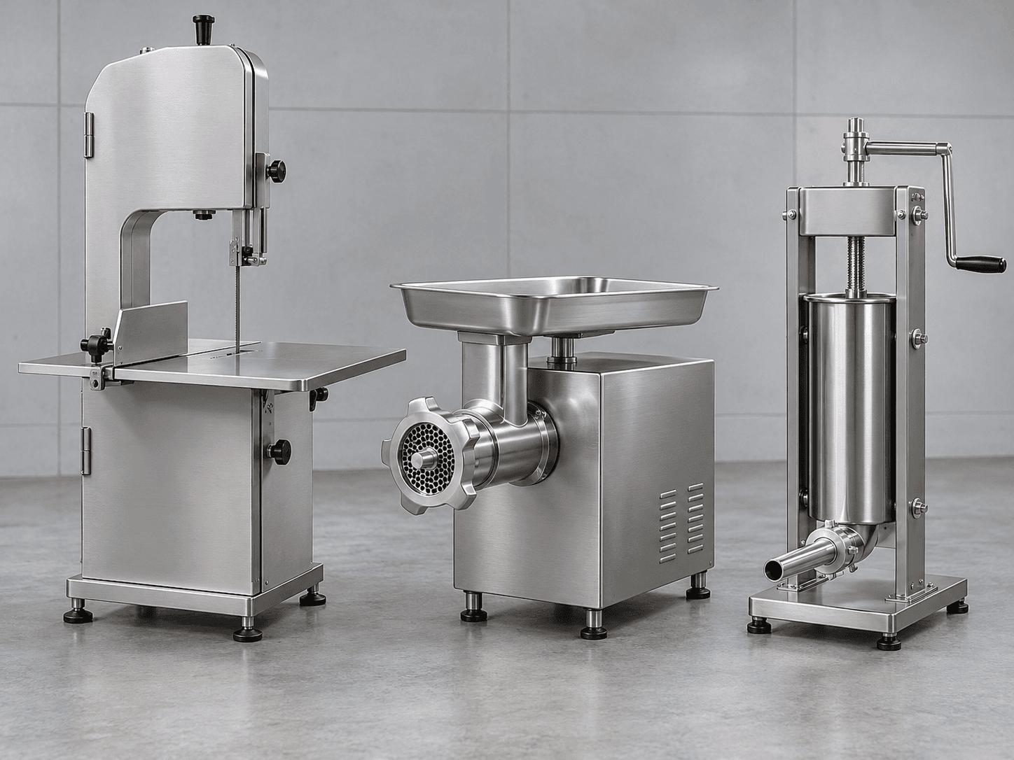 Heavy-duty commercial butchery equipment
