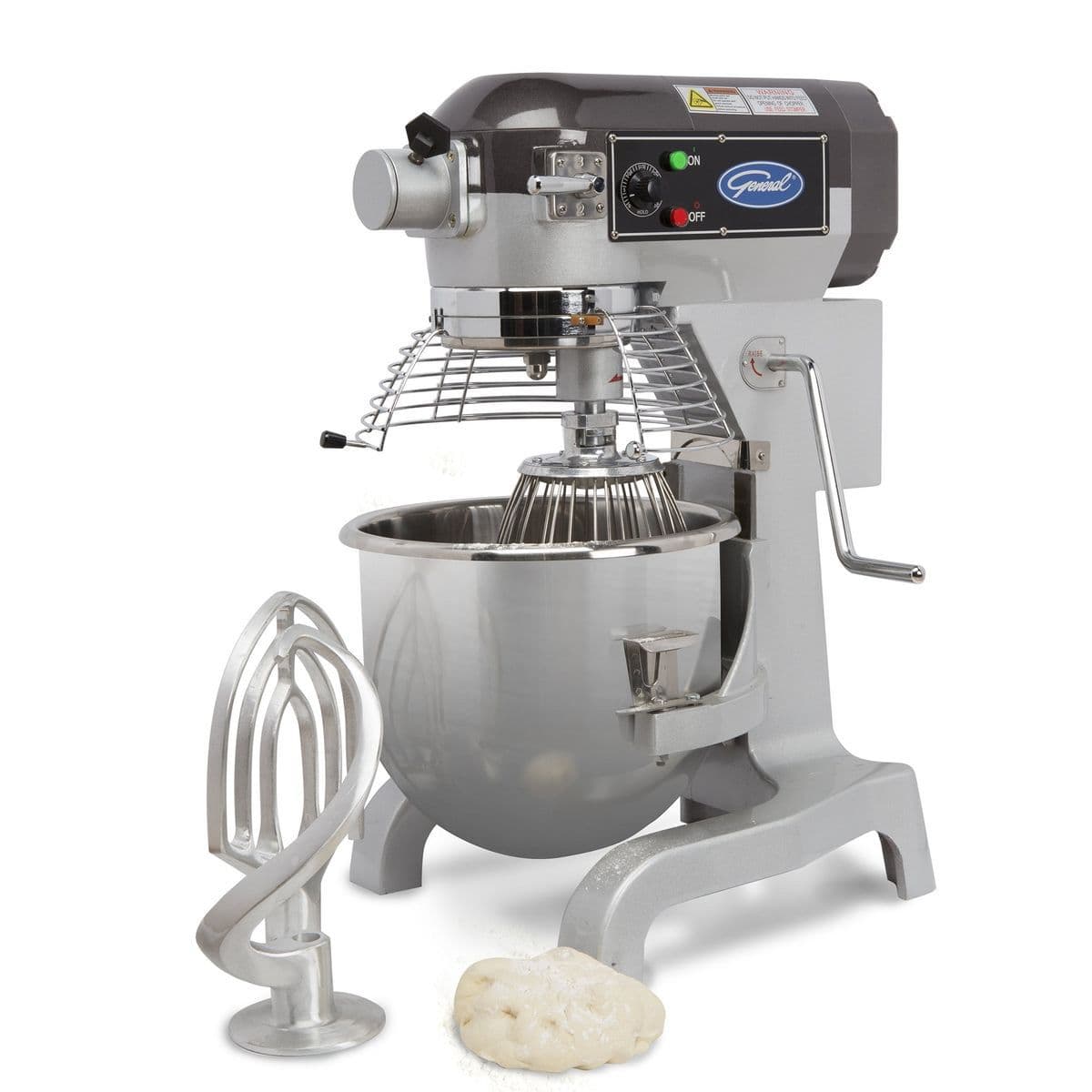 Commercial planetary mixer with bowl